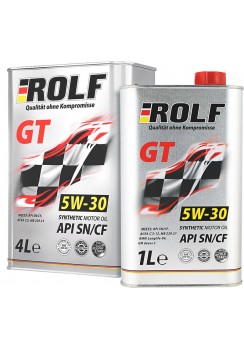 ROLF GT SAE 5W30 API SN/CF, АКЦИЯ 4+1л
