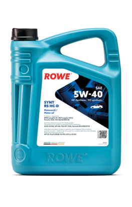ROWE HIGHTEC SYNT RS SAE 5W40 HC-D, 5л