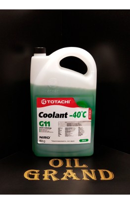 TOTACHI NIRO Coolant G11 Green -40C, 5кг