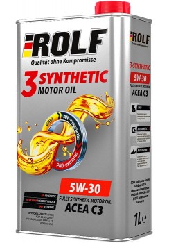ROLF 3-SYNTHETIC 5W30 ACEA C3, 1л