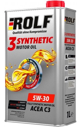 ROLF 3-SYNTHETIC 5W30 ACEA C3, 1л