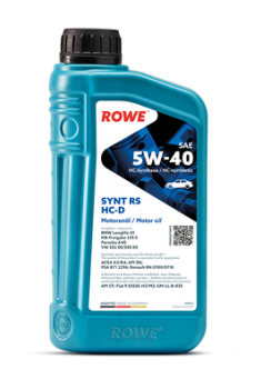 ROWE HIGHTEC SYNT RS SAE 5W40 HC-D, 1л