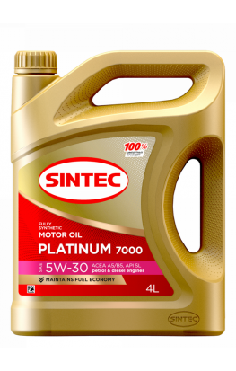 SINTEC PLATINUM 7000 5W30 A5/B5, 4л