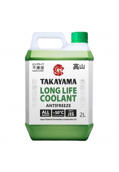 TAKAYAMA LONG LIFE Coolant Green -50, 2л