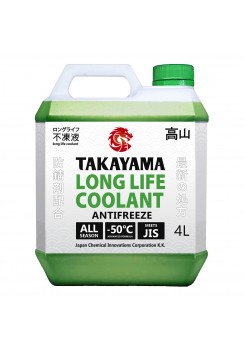 TAKAYAMA LONG LIFE Coolant Green -50, 4л