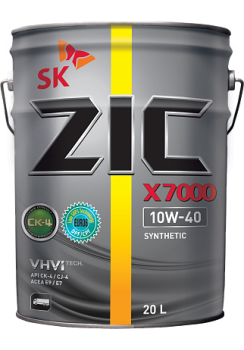 ZIC X7000 CK-4 10W-40, 20л