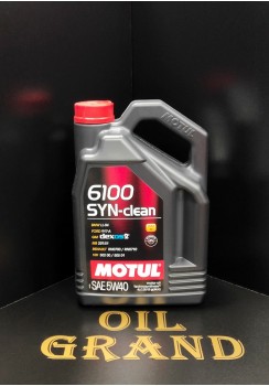 MOTUL 6100 SYN-clean 5W40, 4л