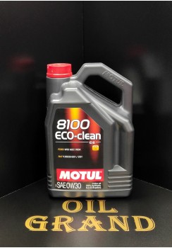 MOTUL 8100 ECO-clean 0W30, 5л
