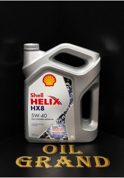 SHELL HELIX HX8 A3/B3 5W40, 4л